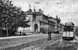 Der Bonner Hauptbahnhof, 1911